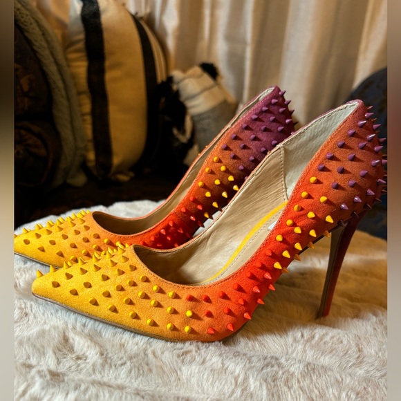 Steve Madden Vala-S Orange Multi Orange Multi 6.5 - Picture 4 of 11
